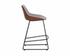 Mccoy Counter Stool - November Grey / Cinnamon Brown by Sunpan