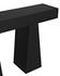 Wendell Industrial Steel Console in Matte Black by Noir Furniture