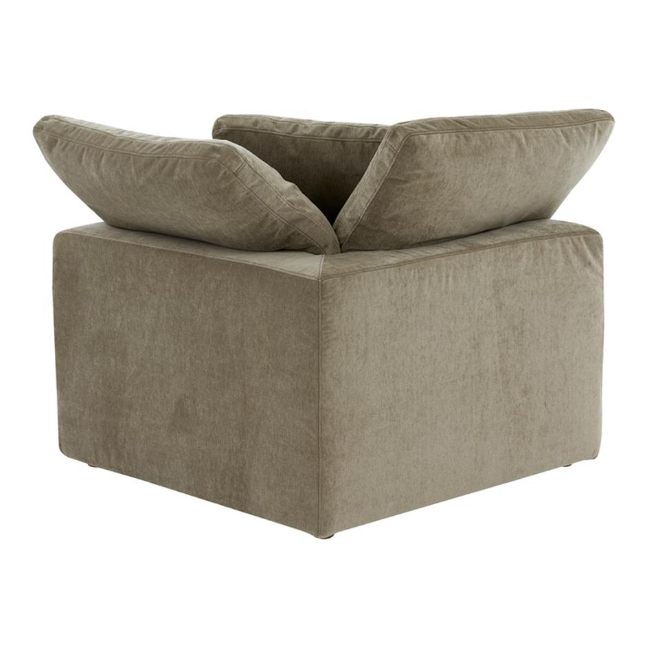 TERRA CORNER CHAIR PERFORMANCE FABRIC DESERT SAGE by Moes Home