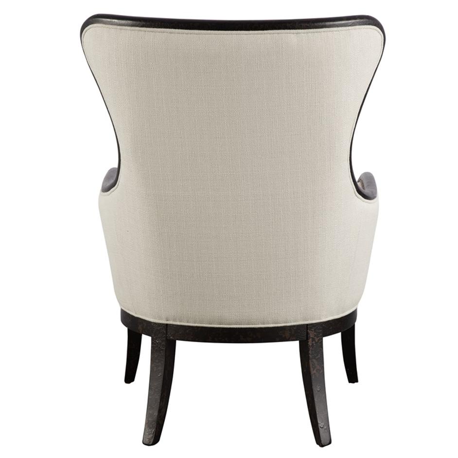Sandy Wing Back Armchair by Uttermost
