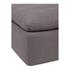 CLAY OTTOMAN LIVESMART FABRIC LIGHT GREY by Moes Home