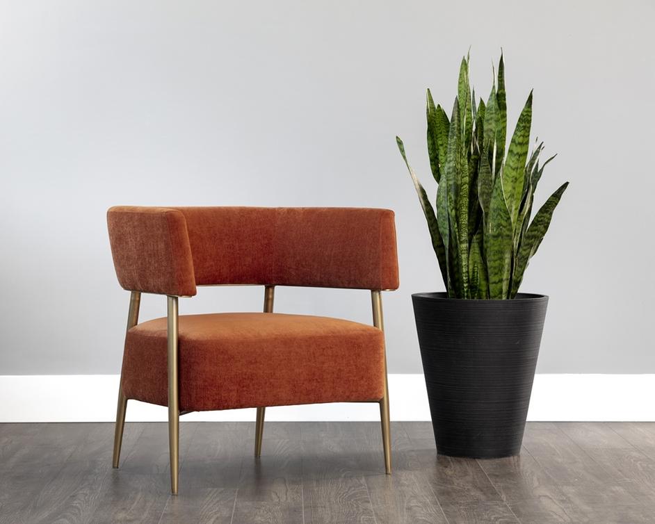 Maestro Lounge Chair - Danny Rust by Sunpan