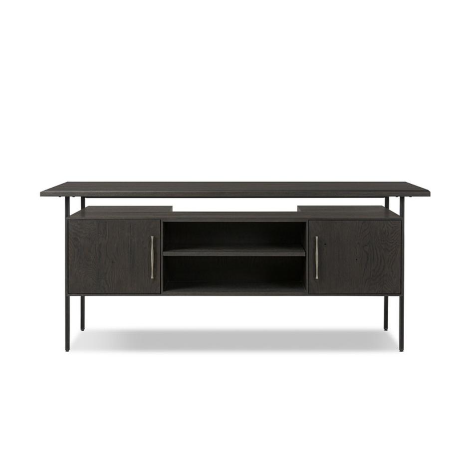 Lauren Desk - Charcoal Oak Resawn Veneer by Four Hands