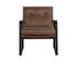 STERLING LOUNGE CHAIR - MISSOURI MAHOGANY LEATHER by Sunpan
