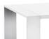 DALTON END TABLE - STAINLESS STEEL - HIGH GLOSS WHITE by Sunpan