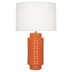 Pumpkin Dolly Table Lamp by Robert Abbey
