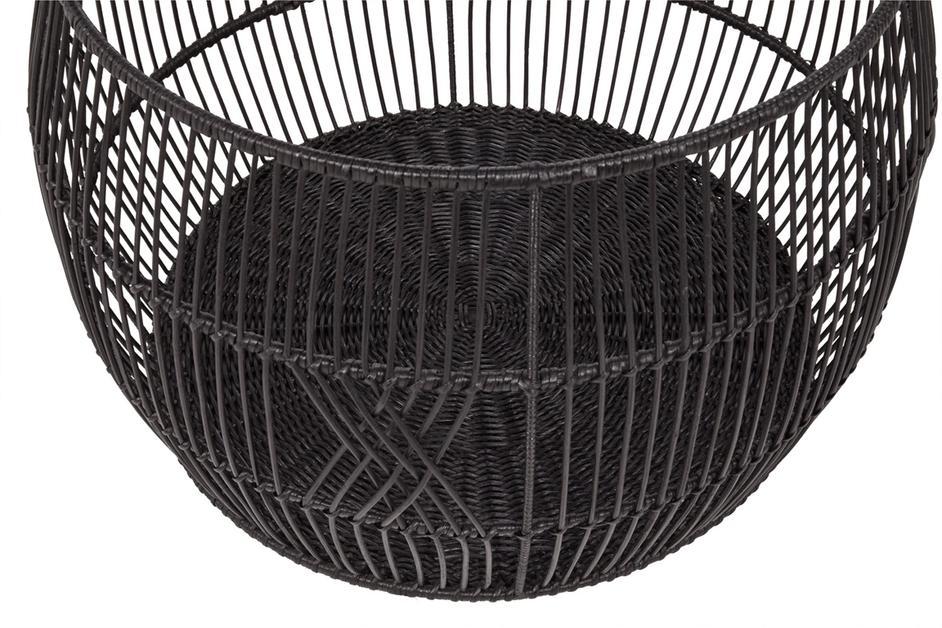 Rattan Iron Basket by Classic Home