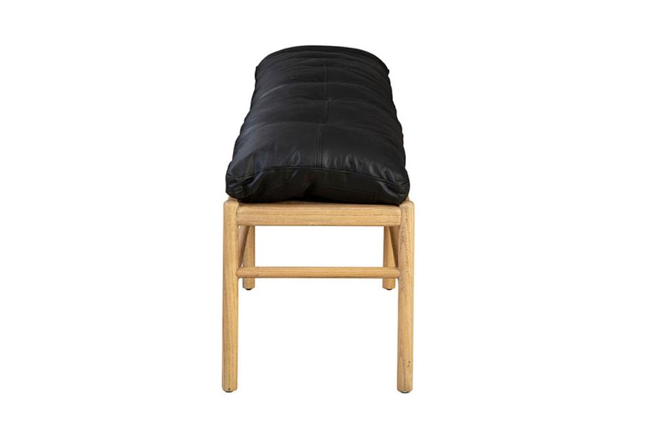 Osborne Leather Bench by Furniture Classics