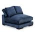 Plunge Slipper Chair Navy by Moes Home