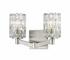 Aubrey 2 Light Vanity in Brushed Nickel Finish by Z-Lite