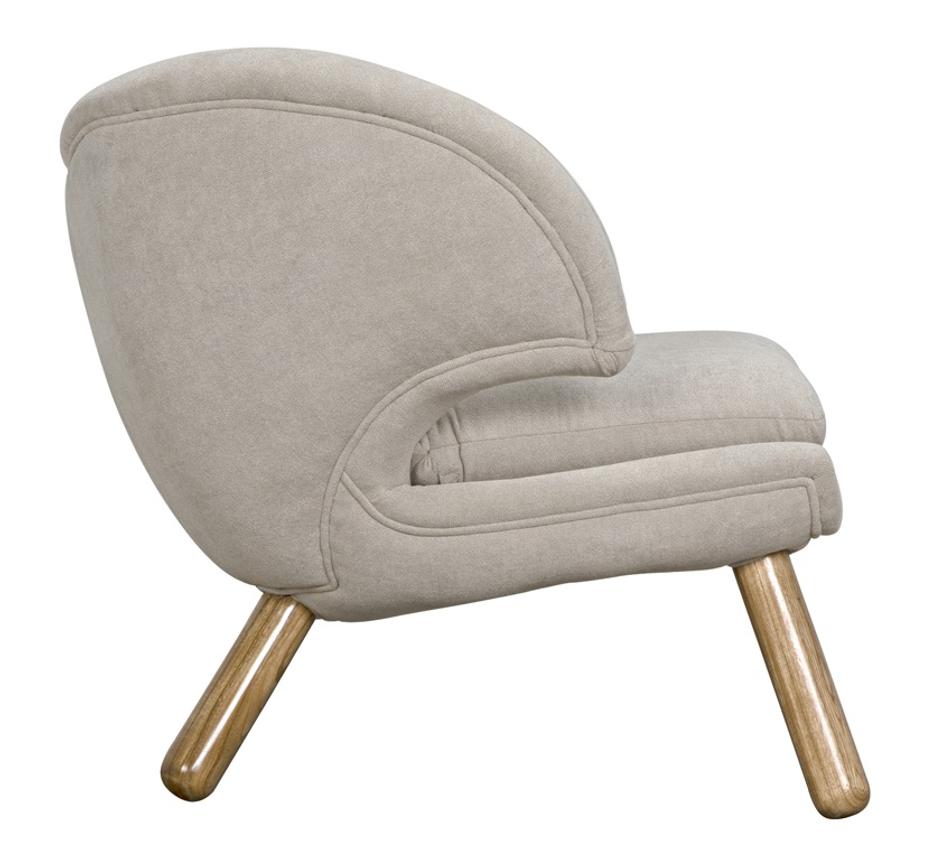 Valerie Chair with Wheat Fabric by Noir Furniture