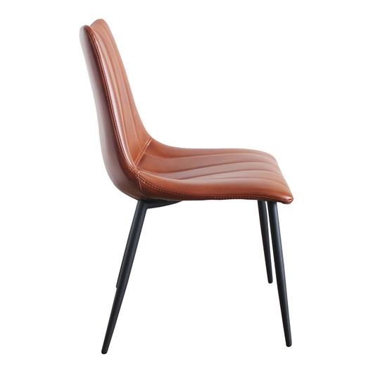 ALIBI DINING CHAIR BROWN by Moes Home