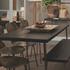 Farmhouse Wood Dining Table, Black by Jamie Young