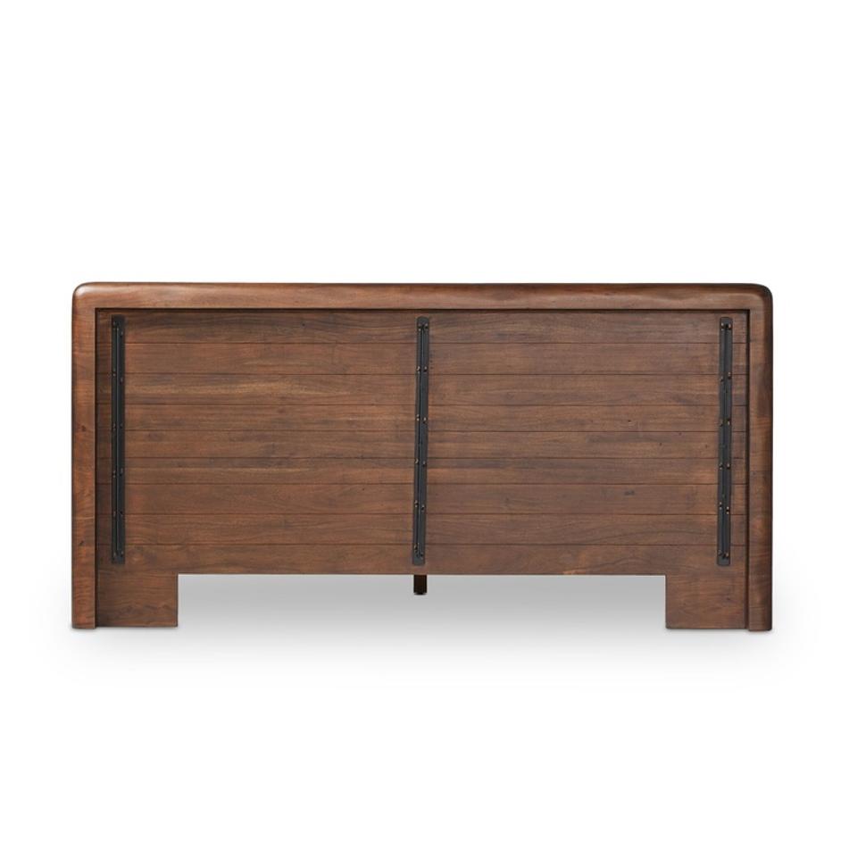 Nigel Queen Bed - Rustic Brown Acacia by Four Hands