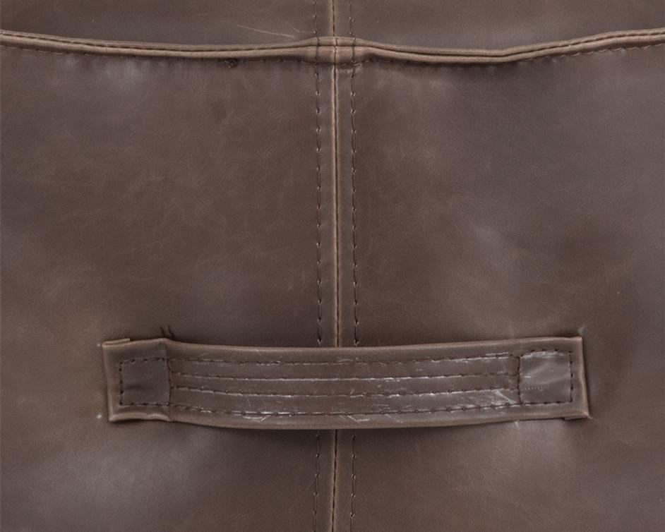 Mitchell Ottoman - Havana Dark Brown by Sunpan