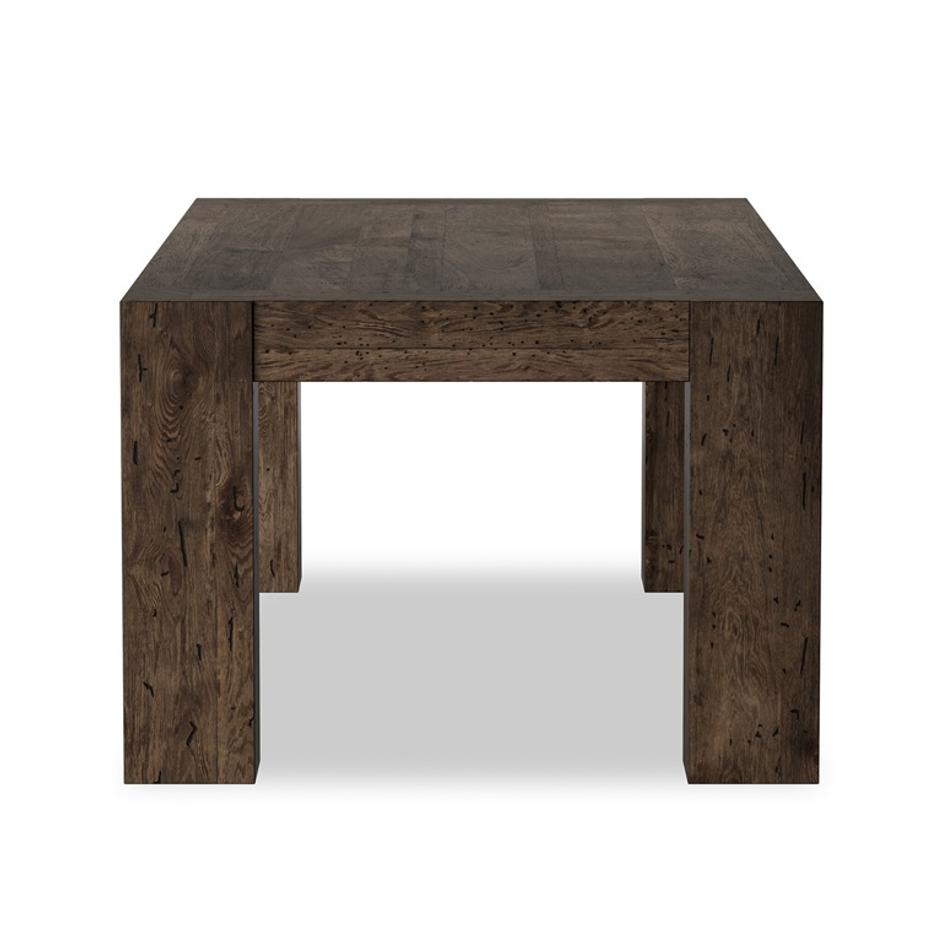 Abaso Dining Table - Ebony Rustic Wormwood Oak by Four Hands