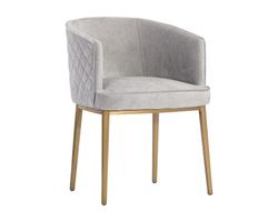 Cornella Dining Chair - Polo Club Stone by Sunpan