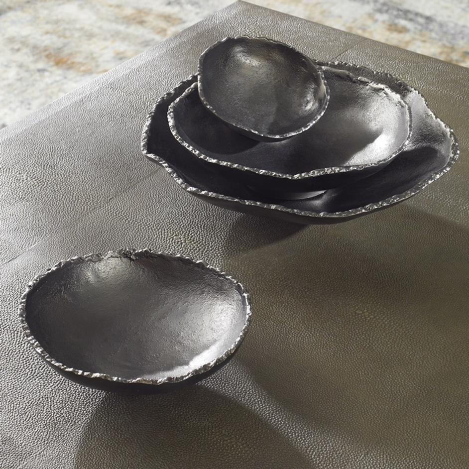 Lucky Coins Nickel Wall Decor, Set/4 by Uttermost