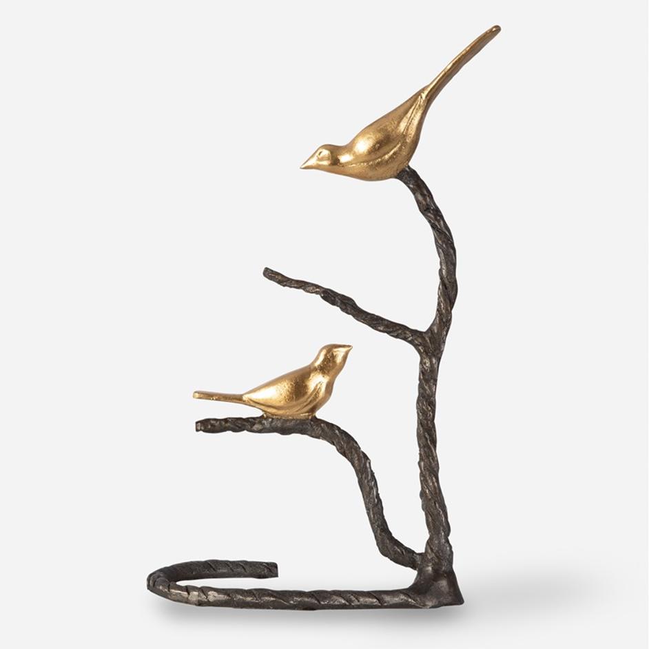 Birds On A Limb Sculpture by Uttermost