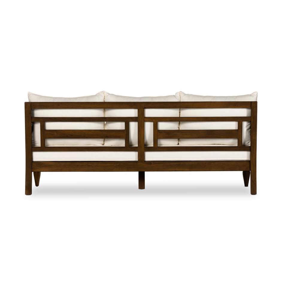 Alameda Outdoor Sofa 86" In Heritage Brown by FOUR HANDS