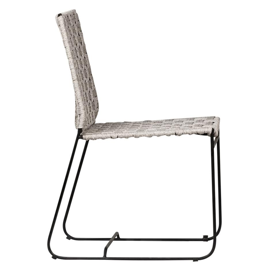 Milan Outdoor Dining Chair by Curated Collections