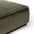 Sinclair Square Ottoman-36" In Surrey Olive-Sienna Brown by Four Hands