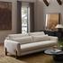 Rennick Sofa-96" In Palma Cream And Aged Parawood by Four Hands