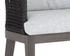 CAPRI COUNTER STOOL - SMOKE GREY - COPACABANA MARBLE by Sunpan
