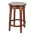 Foxy Swivel Counter Stool, Cinnamon Brown by New Pacific Direct