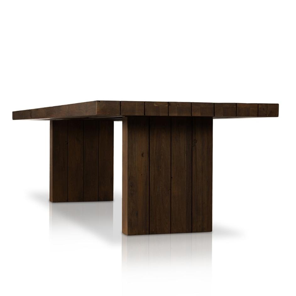Encino Outdoor Dining Table - Stained Heritage Brown-FSC by Four Hands