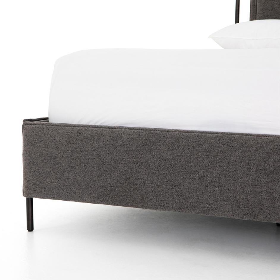 Leigh Bed In San Remo Ash In King by FOUR HANDS