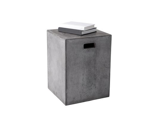 CASTOR END TABLE - ANTHRACITE GREY by Sunpan