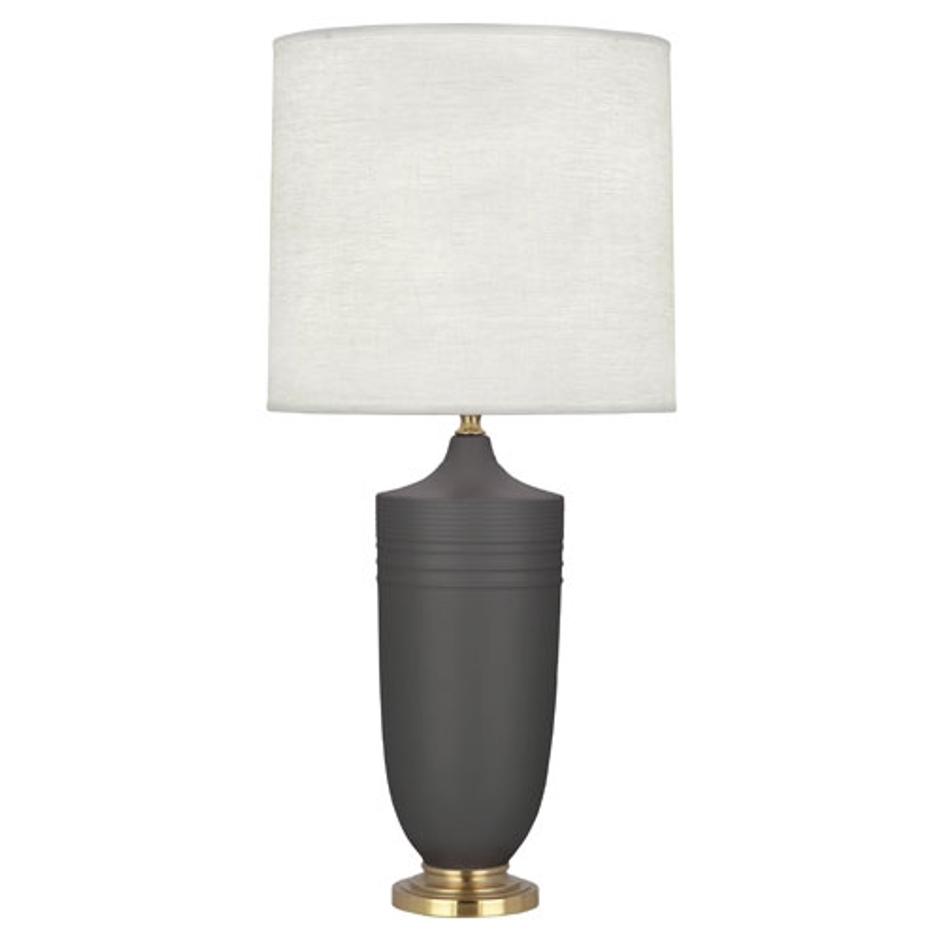 Matte Ash Michael Berman Hadrian Table Lamp by Robert Abbey