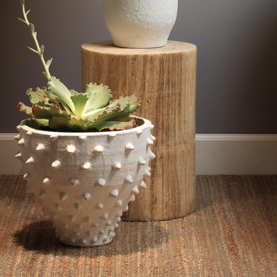 Agave Wood Side Table by Jamie Young