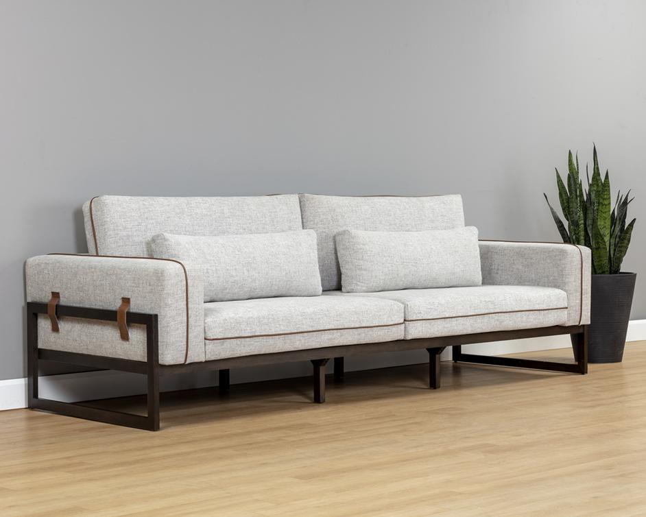 Belinda Sofa - Symphony Greige by Sunpan