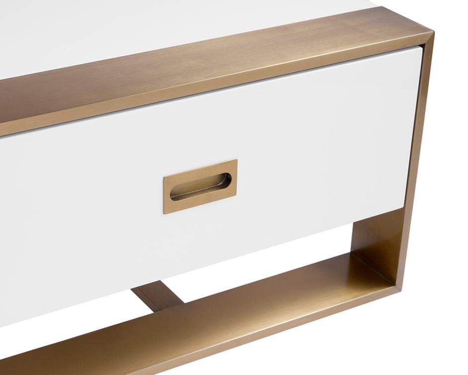 BRIELLE MEDIA CONSOLE AND CABINET by Sunpan