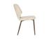 CLINTON DINING CHAIR - BRONZE - BRAVO CREAM by Sunpan