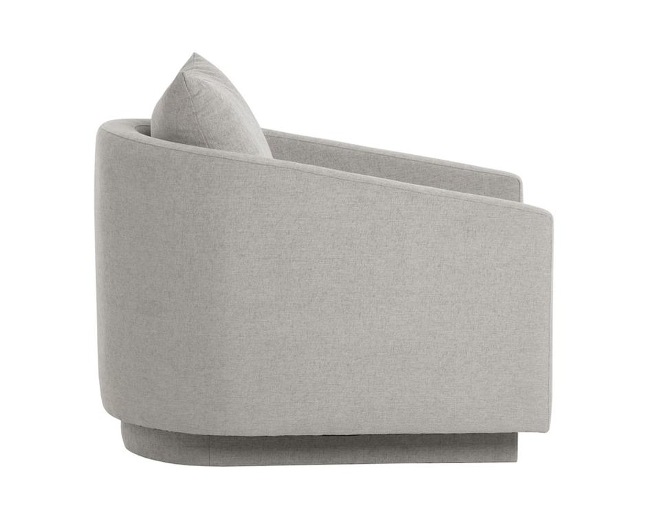 GANNON ARMCHAIR - ERNST SANDSTONE by Sunpan
