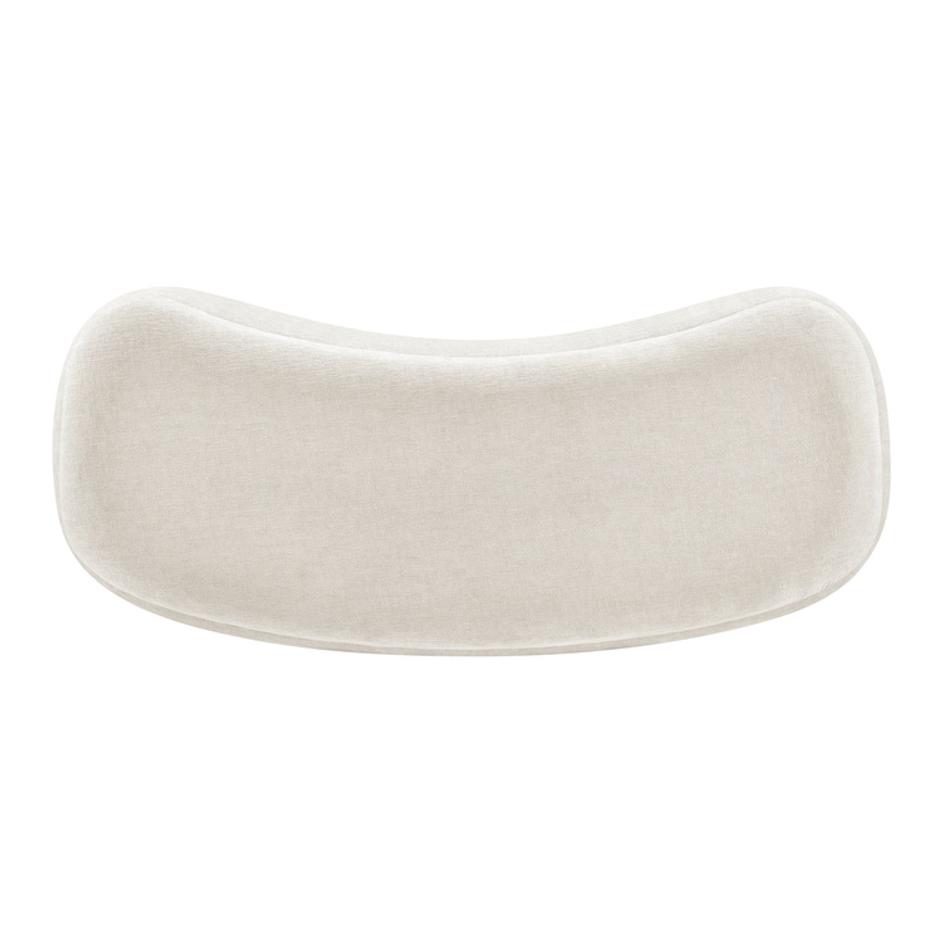 Leony Chenille Storage Bench, Seneca Beige  by New Pacific Direct