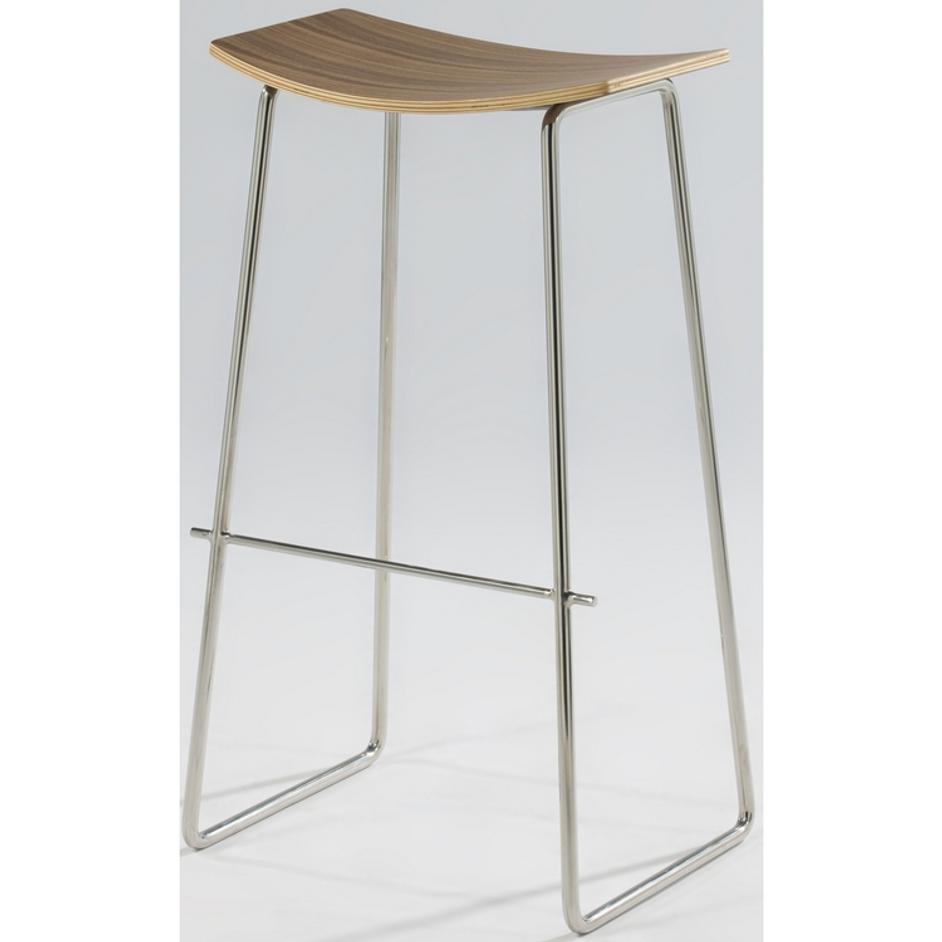 Turner Barstool-Walnut / Stainless by Aeon Furniture