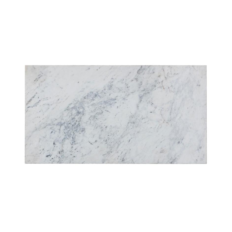 Dothan Kitchen Island - White Marble by Four Hands