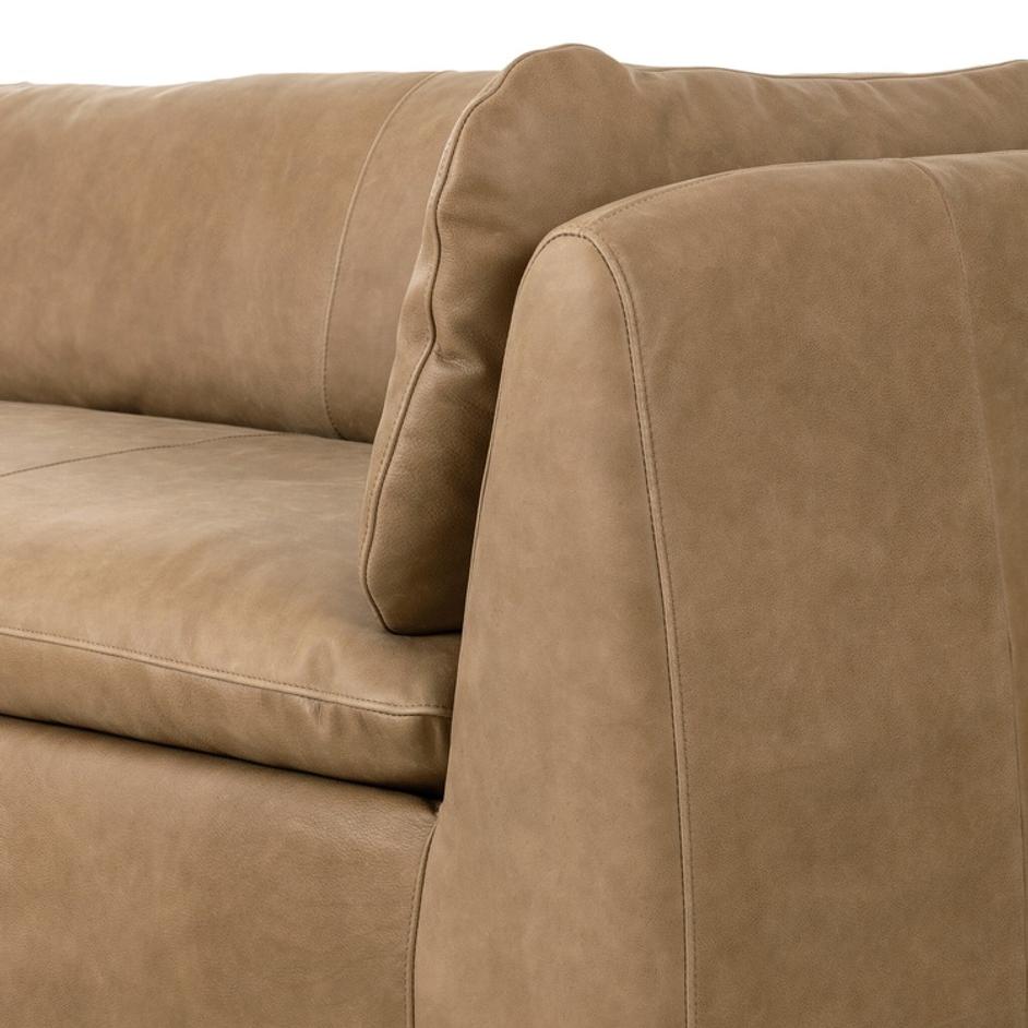 Iggy Slipcover Sofa-98" In Palermo Drift And Sienna Brown by Four Hands