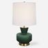 Trentino Dark Emerald Green Table Lamp by Uttermost