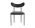 GIBBONS DINING CHAIR - BLACK - BRAVO PORTABELLA by Sunpan