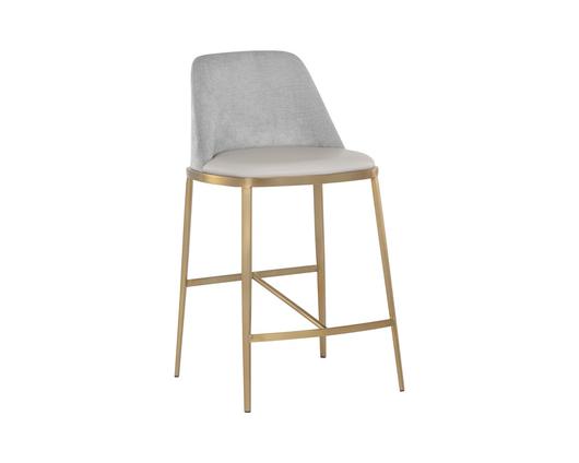 DOVER COUNTER STOOL - NAPA STONE / POLO CLUB STONE by Sunpan