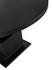 Emira Dining Table, Black Metal by Noir Furniture
