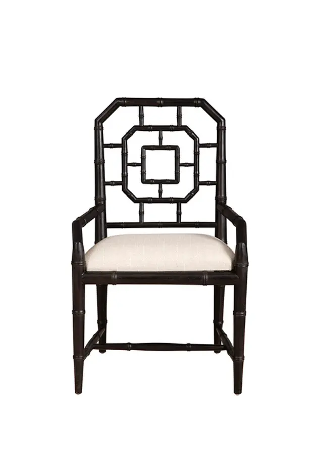 Black Lahara Chair by Furniture Classics