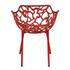 ORO ALUMINUM CHAIR (WITH ARMS) - RED by LeisureMod