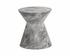 Astley End Table - Marble Look - Grey by Sunpan