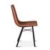 Sam Chair, Trapper Brown by Home Trends & Design